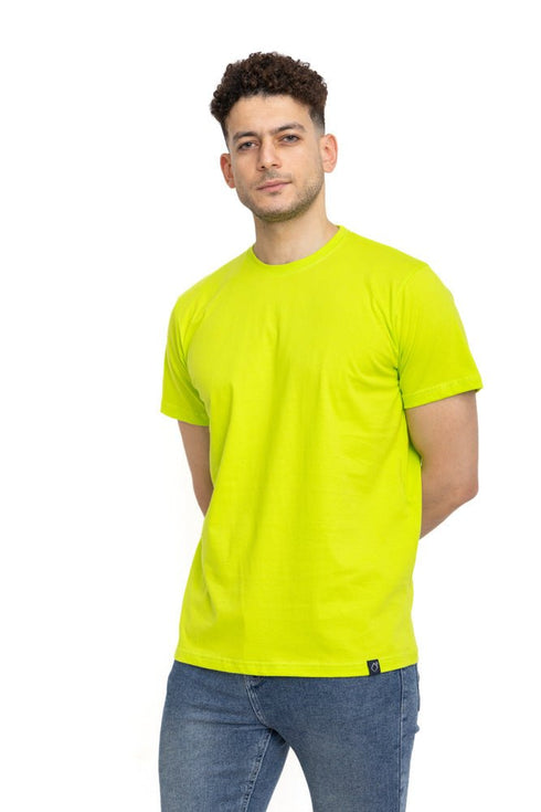 Lime Punch Regular Round T-shirt - Khotwh